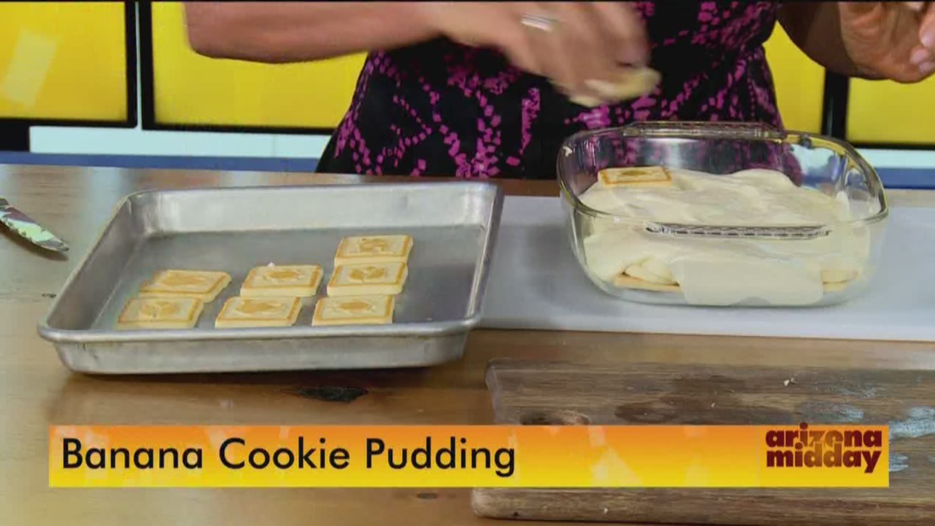 Jan is in the kitchen showing us how to make a sweet dessert that can be dairy free and still tasty.