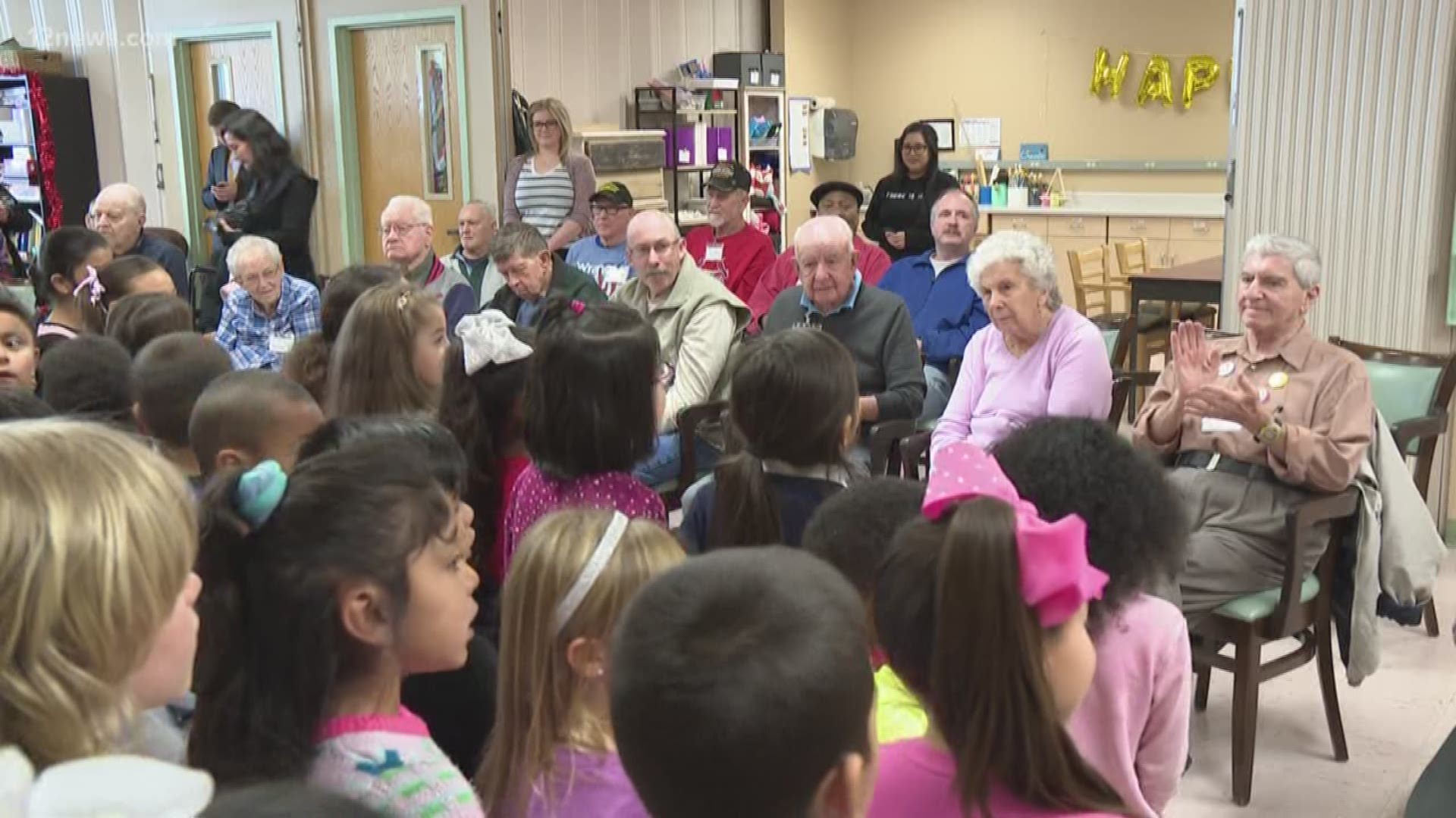 More than 100 elementary students in Tempe are pen pals with senior citizens thanks to a program by Amy Garza.