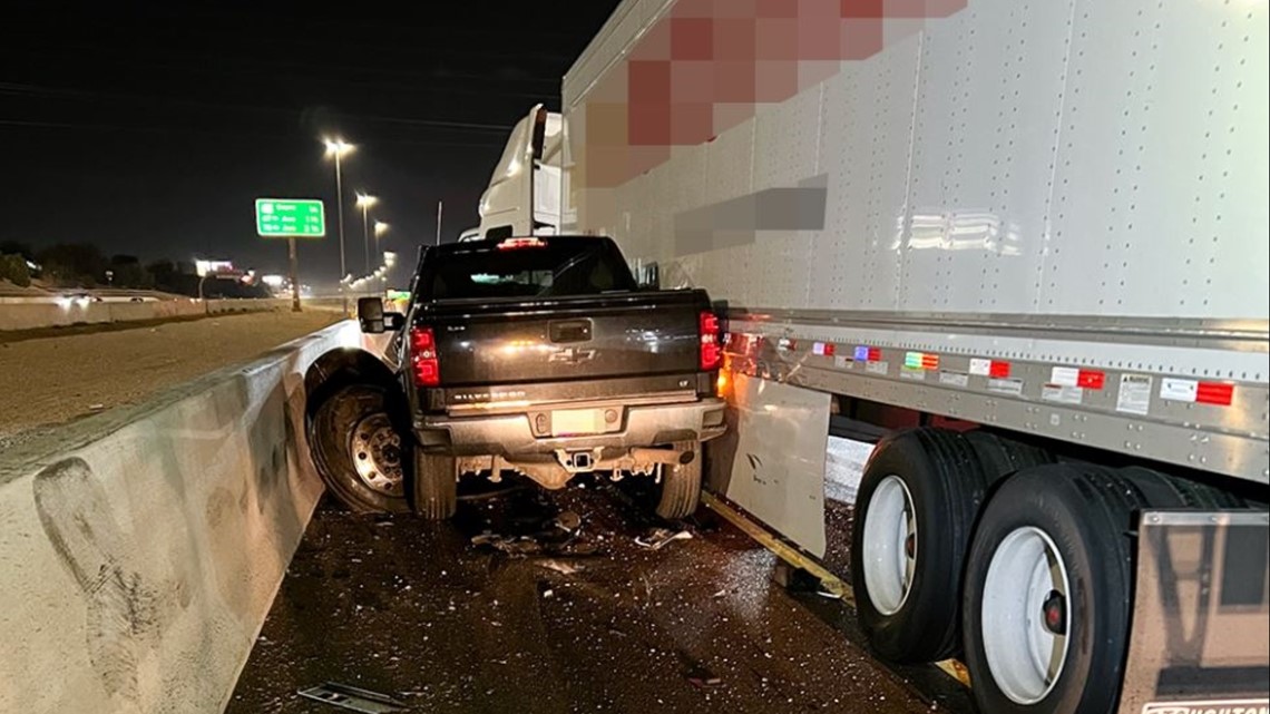 DPS menangkap pengemudi karena diduga menyebabkan kecelakaan I-10