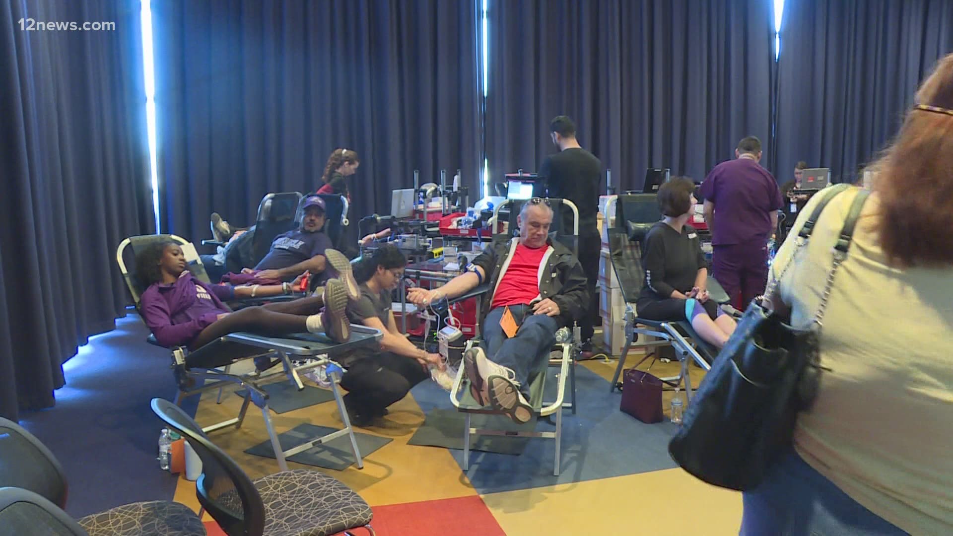 First responders are launching a statewide campaign to encourage Arizonans to donate blood this holiday season.