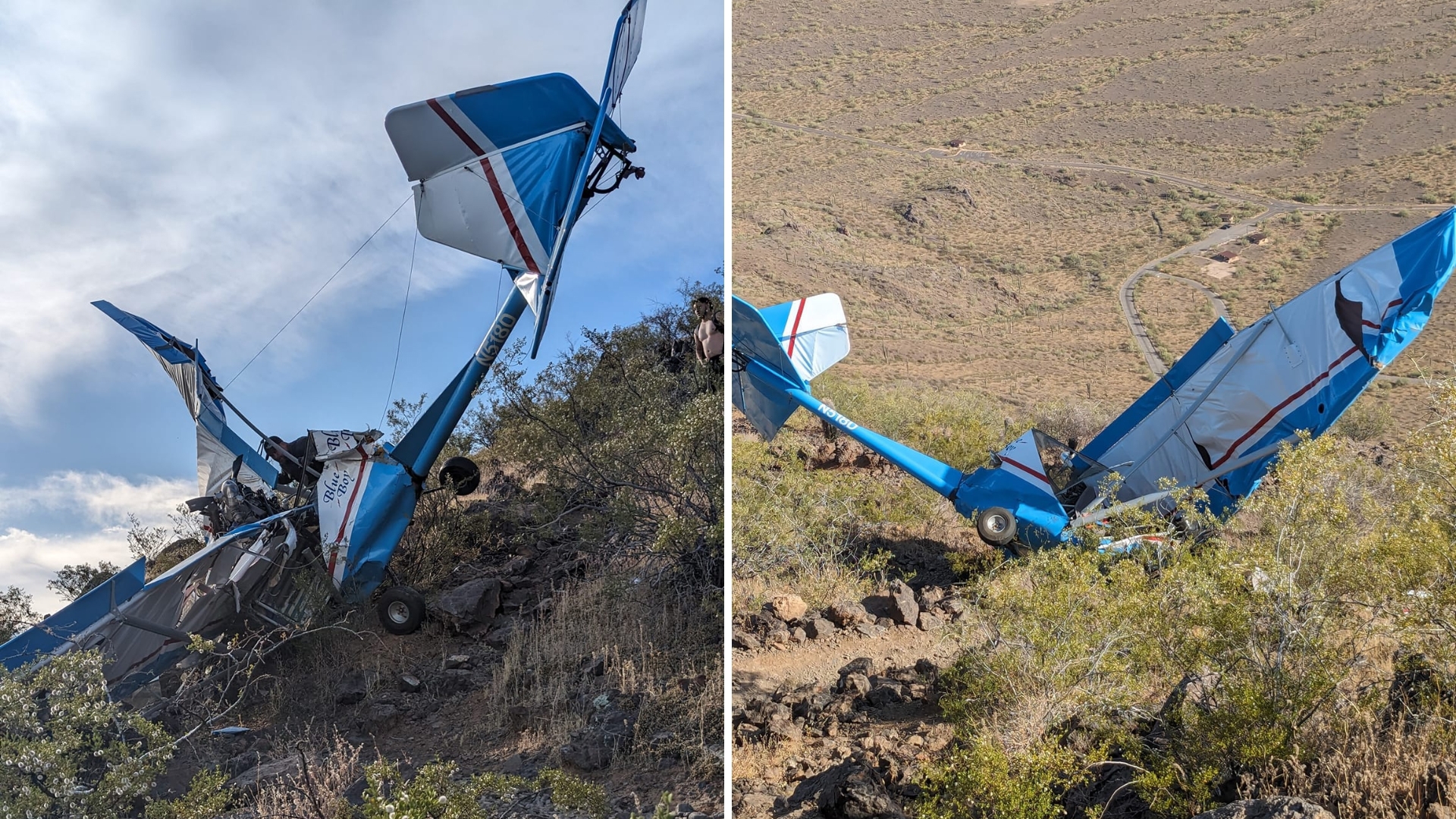 James Galvin of Oro Valley died when a plane he was flying crashed into Picacho Peak on Saturday. Watch the video above for more information.
