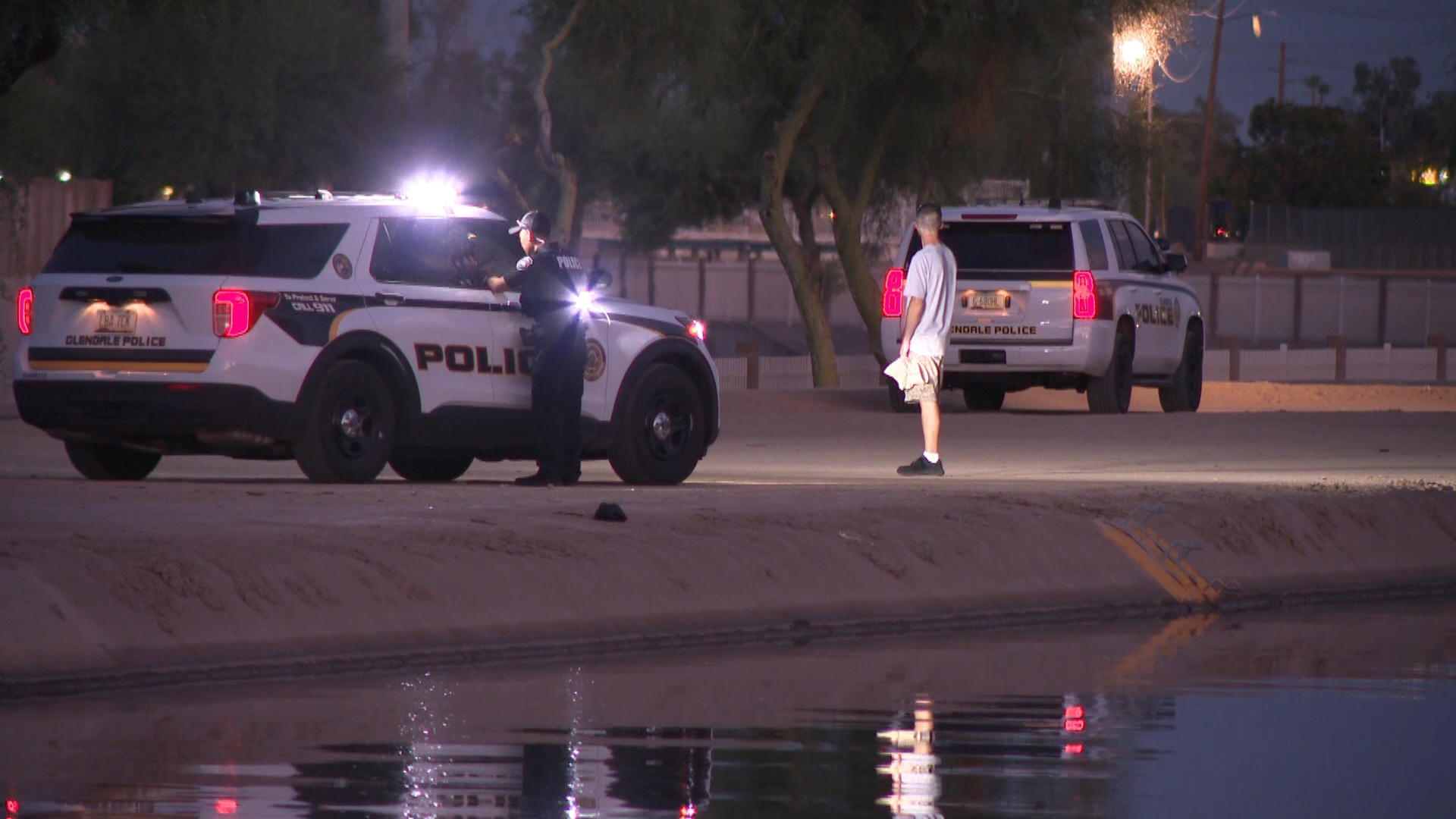 A person died after being pulled out of a canal near 51st Avenue and Cactus Road in Glendale on Saturday. Watch the video above fore more details.