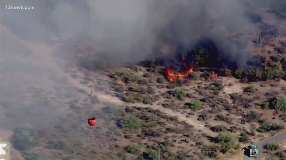 Crews continue to fight the Ocotillo Fire in Cave Creek | 12news.com