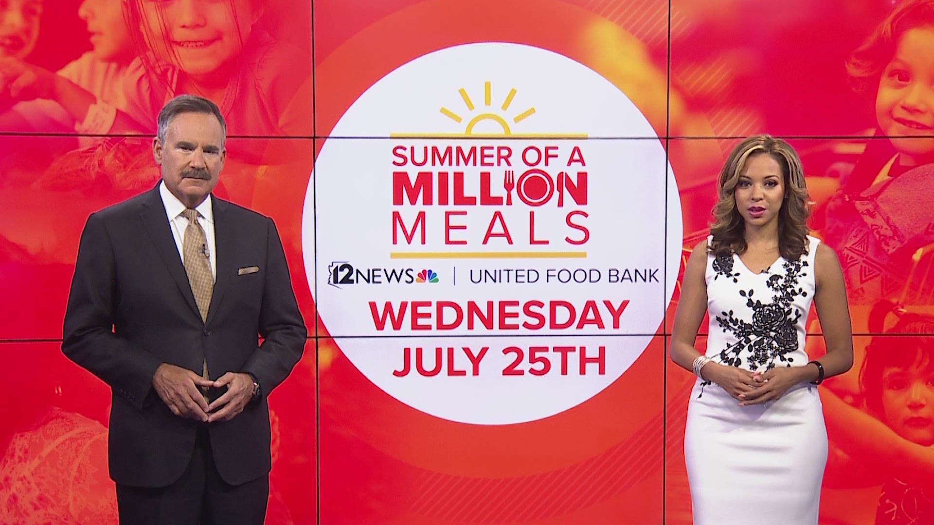 It's a Summer of a Million Meals! Call during our telethon on July 24 to make your donation!