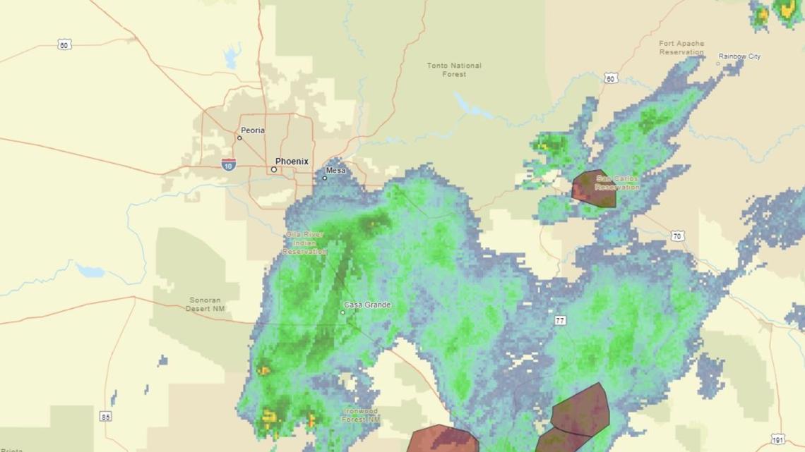 Recap Storms moved through southern Arizona