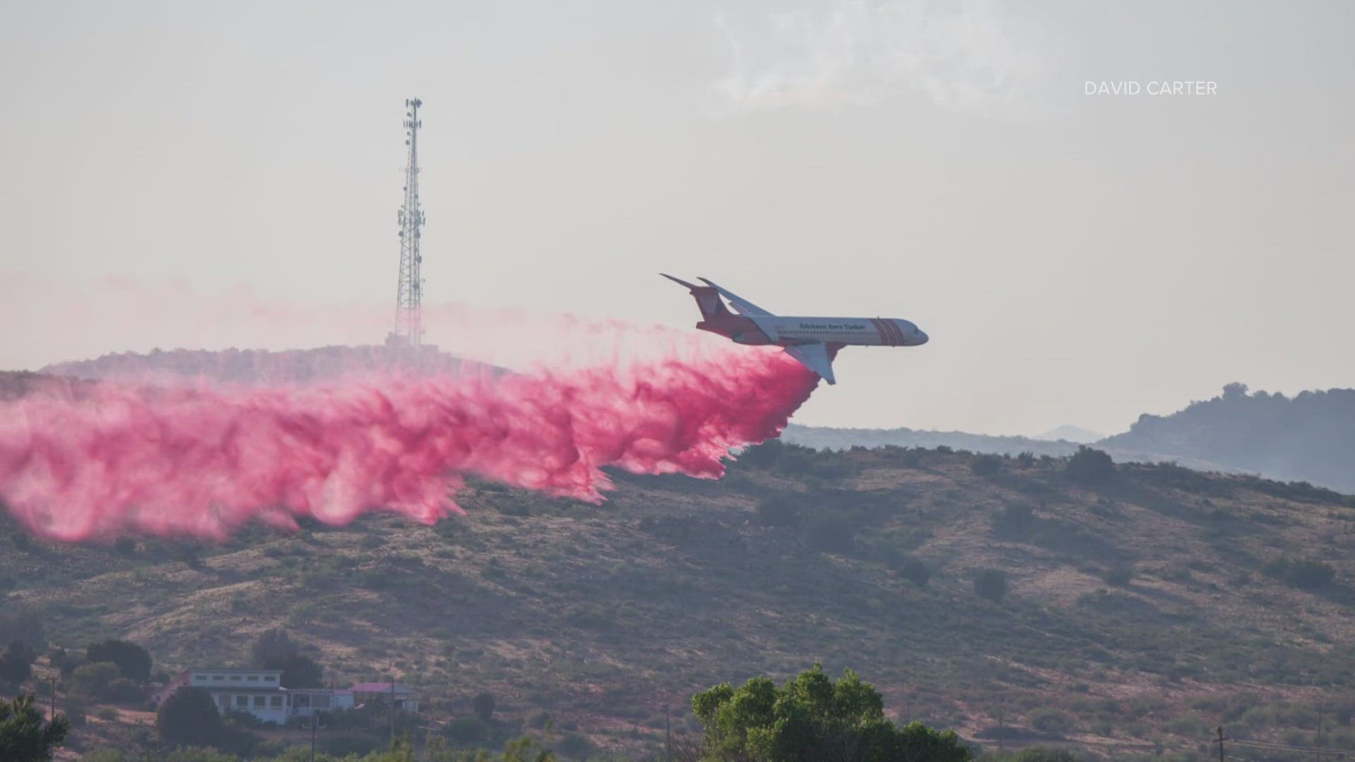 The Ironwood Fire has burned 229 acres near Cordes Lakes since it was started by an RV fire on Friday. Watch the video above for more.