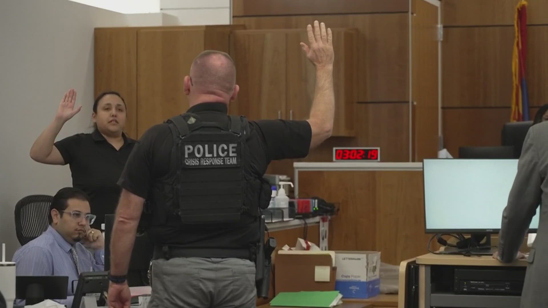 Ian Mitcham is on trial for the murder of Allison Feldman. His trial has entered its second day with witnesses taking the stand.
