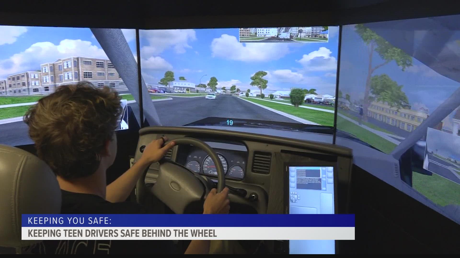 Driving simulator for young drivers