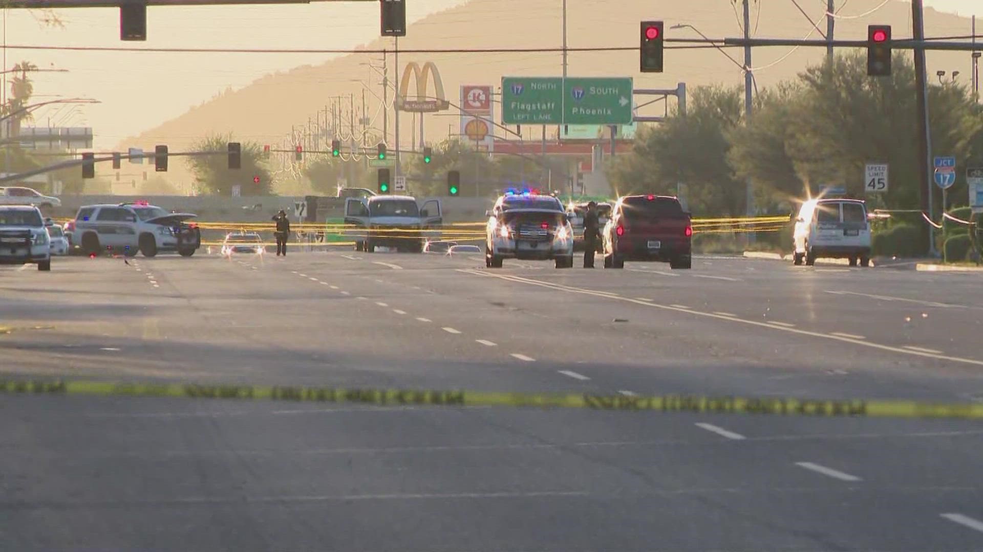 Two bystanders and a suspected shooter are dead after a shooting in north Phoenix near 27th Avenue and Deer Valley Road. Here's the initial update on the incident.