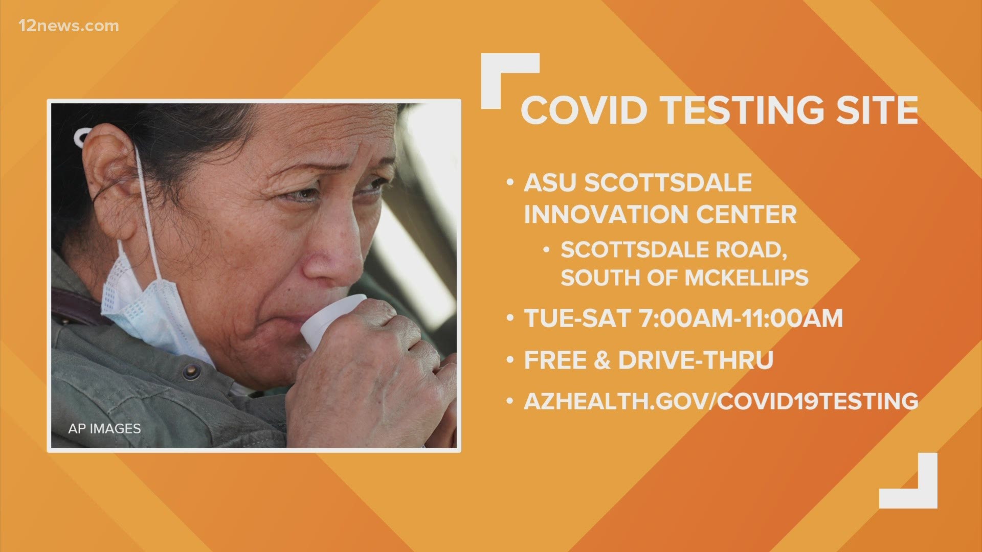 Arizona State University is launching a new COVID-19 testing site in Scottsdale on Tuesday morning. Team 12's Matt Yurus has the latest.