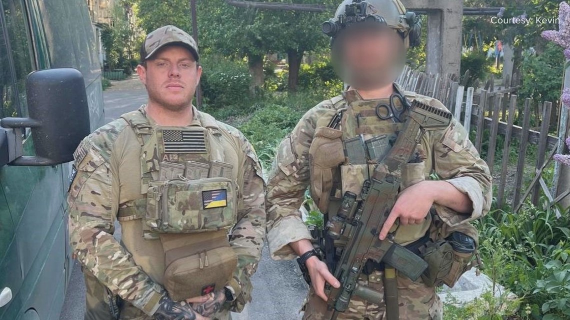 Arizona man helping fight on front lines of war in Ukraine | 12news.com