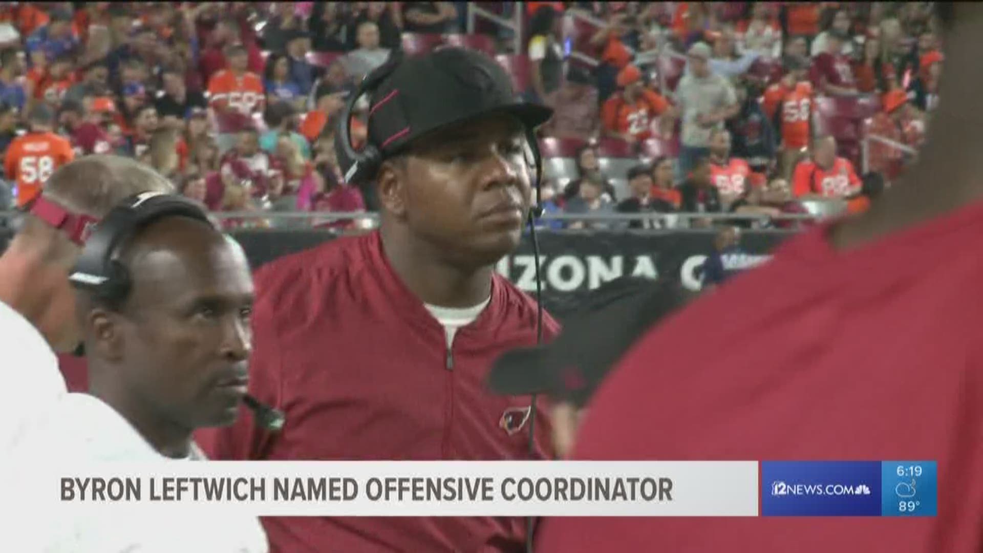 12 Sports' Cameron Cox spoke with former Cardinals head coach Bruce Arians on the decision by the Cardinals to promote Leftwich.