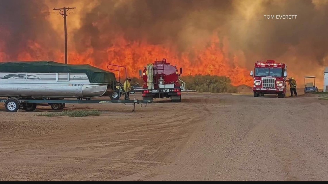 Updates on fires burning in Arizona right now