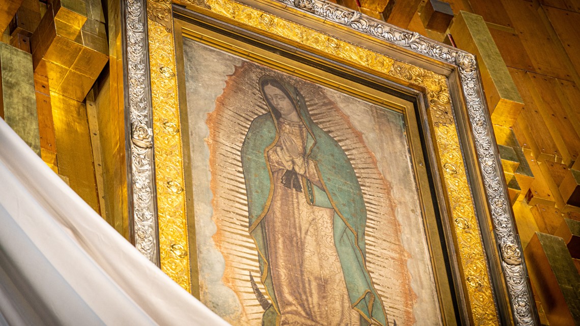 Las apariciones de la Virgen de Guadalupe 
