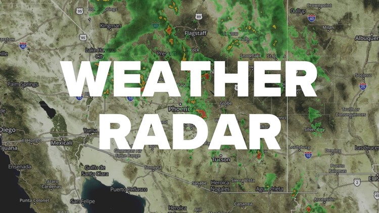 RADAR: Rain continues east of the Valley