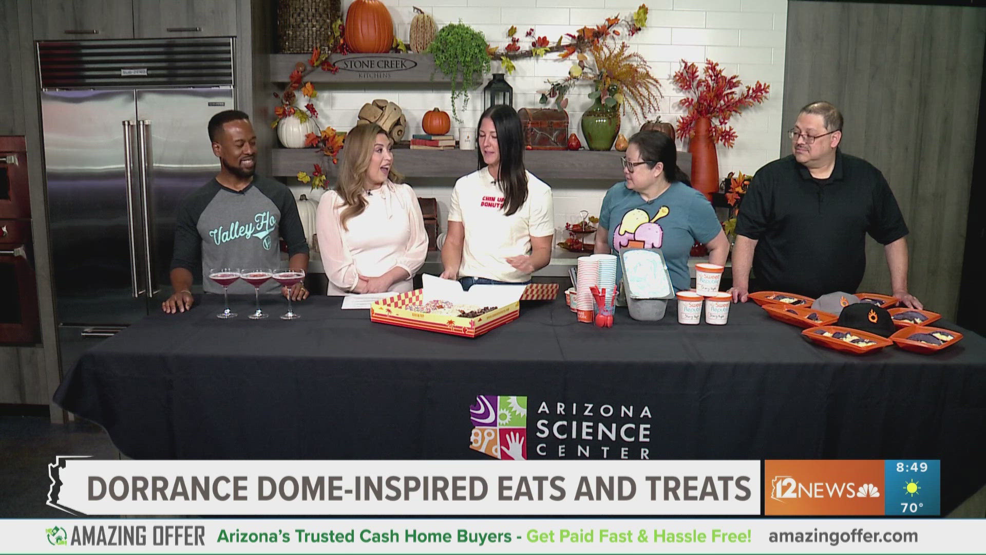 See how local businesses are celebrating the opening of the Dorrance Dome at the Arizona Science Center.