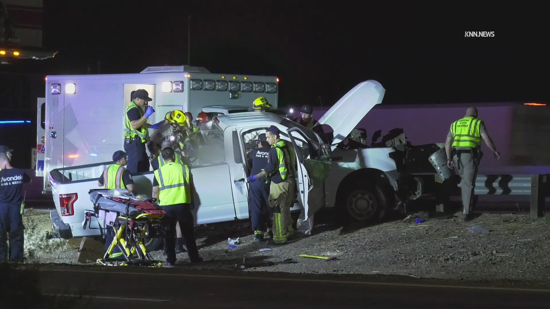 DPS said the single-vehicle crash happened at around 1:20 a.m. near 99th Avenue.
