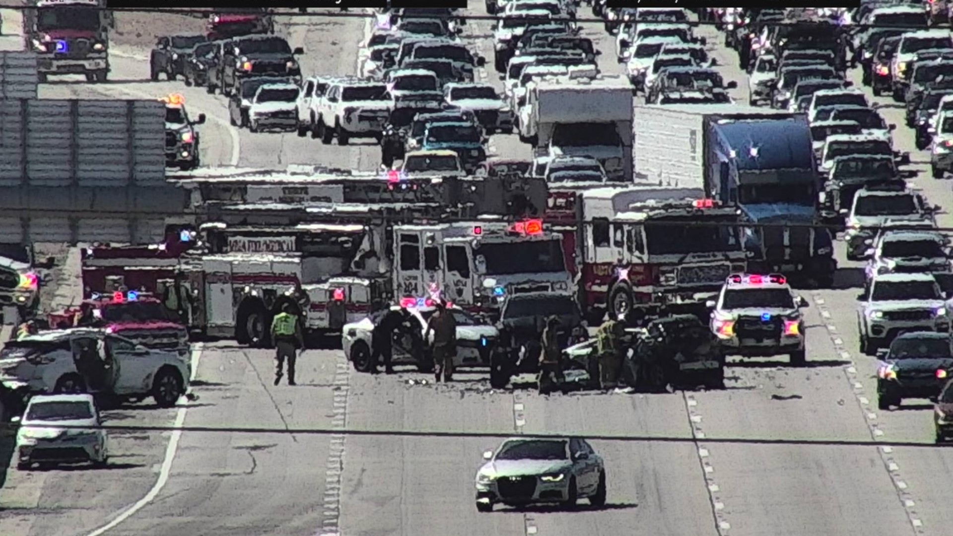 A crash on the Loop 101 near Southern Avenue in Tempe caused an injury to one person and a major traffic headache for many others. Here are the latest details.