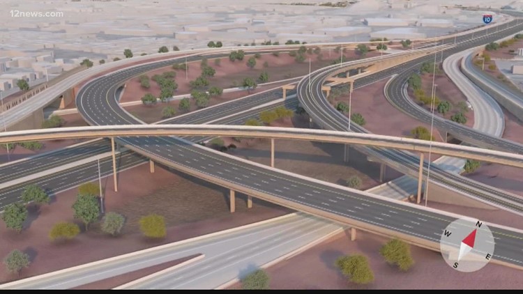 El proyecto de reconstrucción más grande de la autopista I-10 empieza su segunda fase