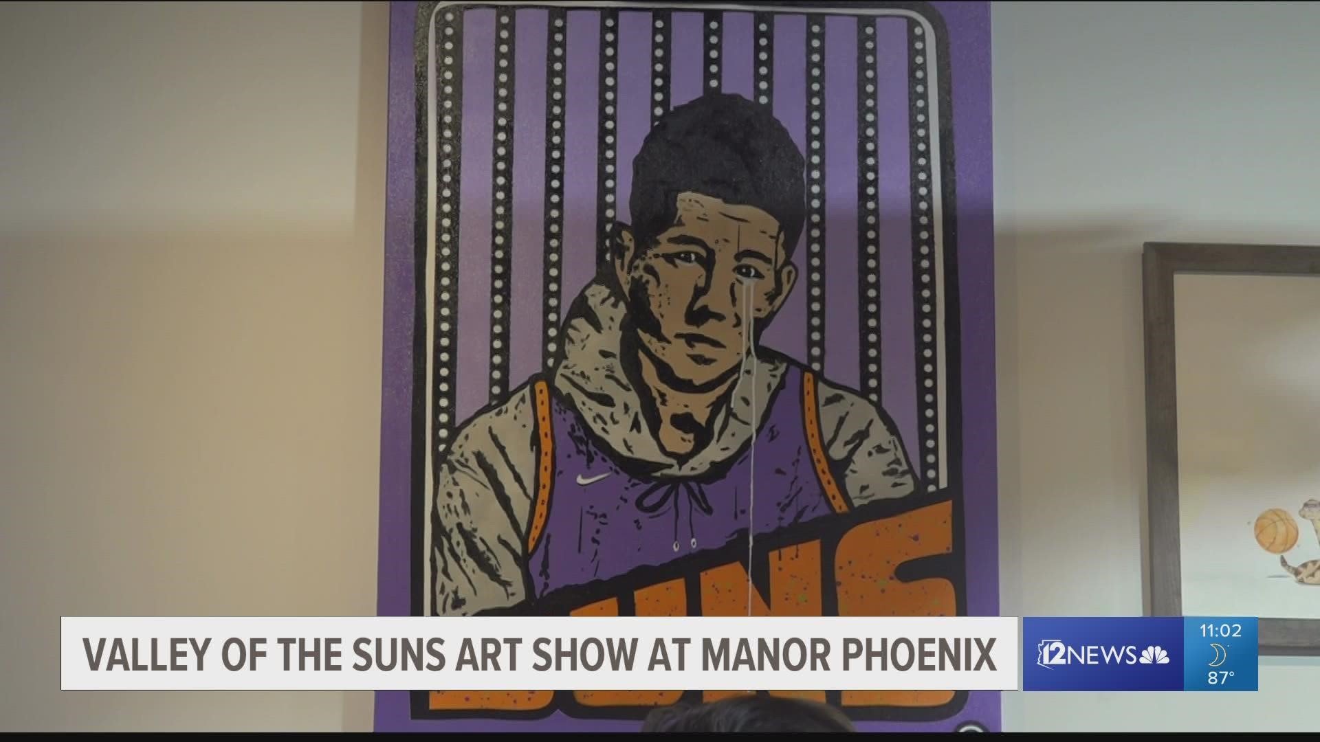 Fashion meets the Suns with the "Valley of the Suns" art show inside Manor in Uptown Phoenix. The popular clothing store is spotlighting local creatives.