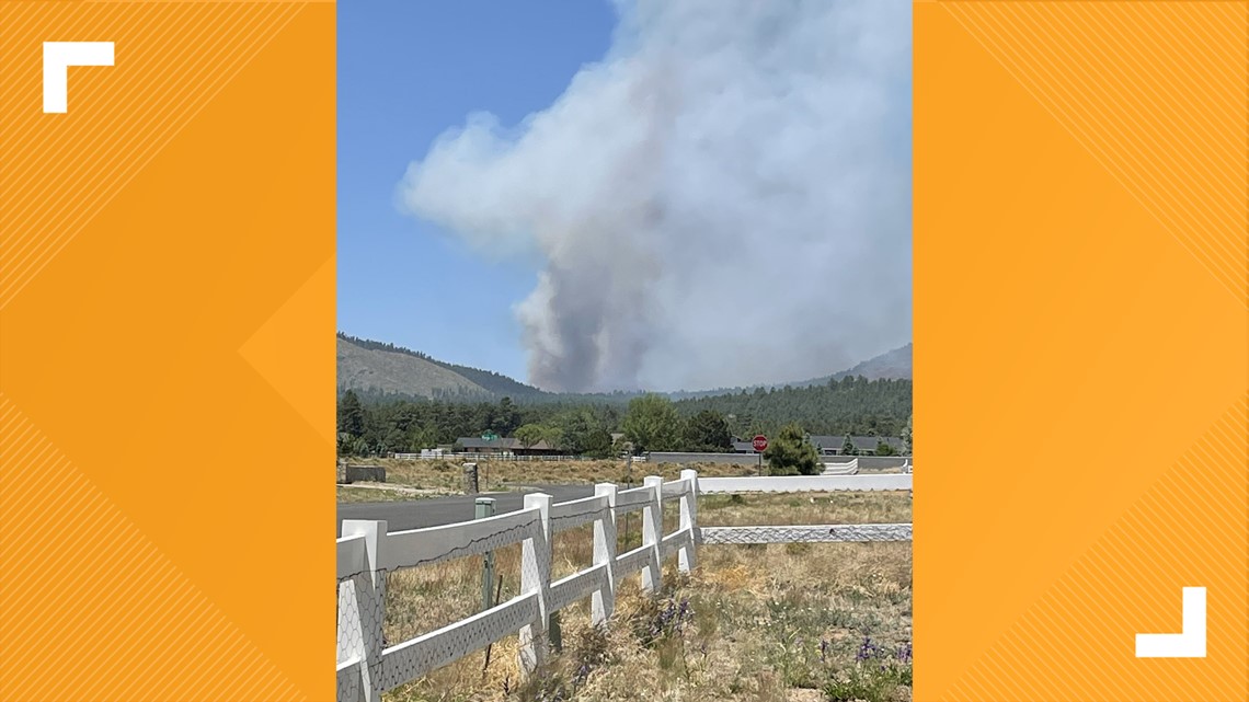 Pipeline Fire Evacuations ordered north of Flagstaff