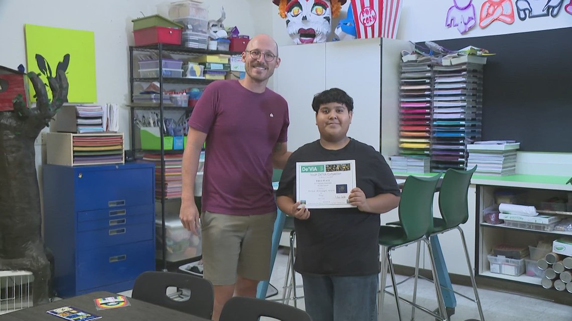 Valley deaf students use art to encourage others to shine - Vimarsana News
