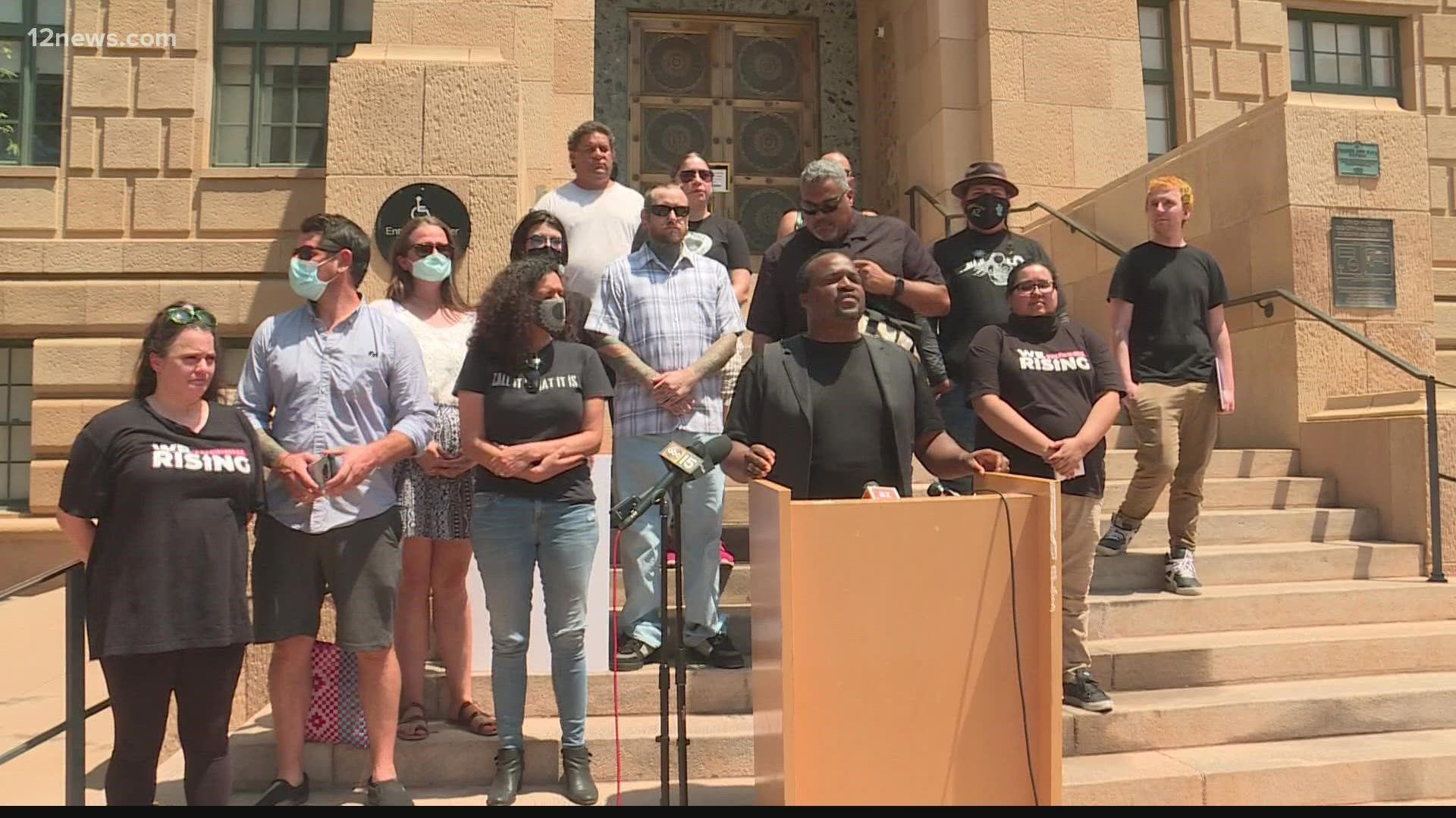 The Department of Justice announced on Thursday it will be investigating the Phoenix police department. Community activists in Phoenix are reacting to the news.