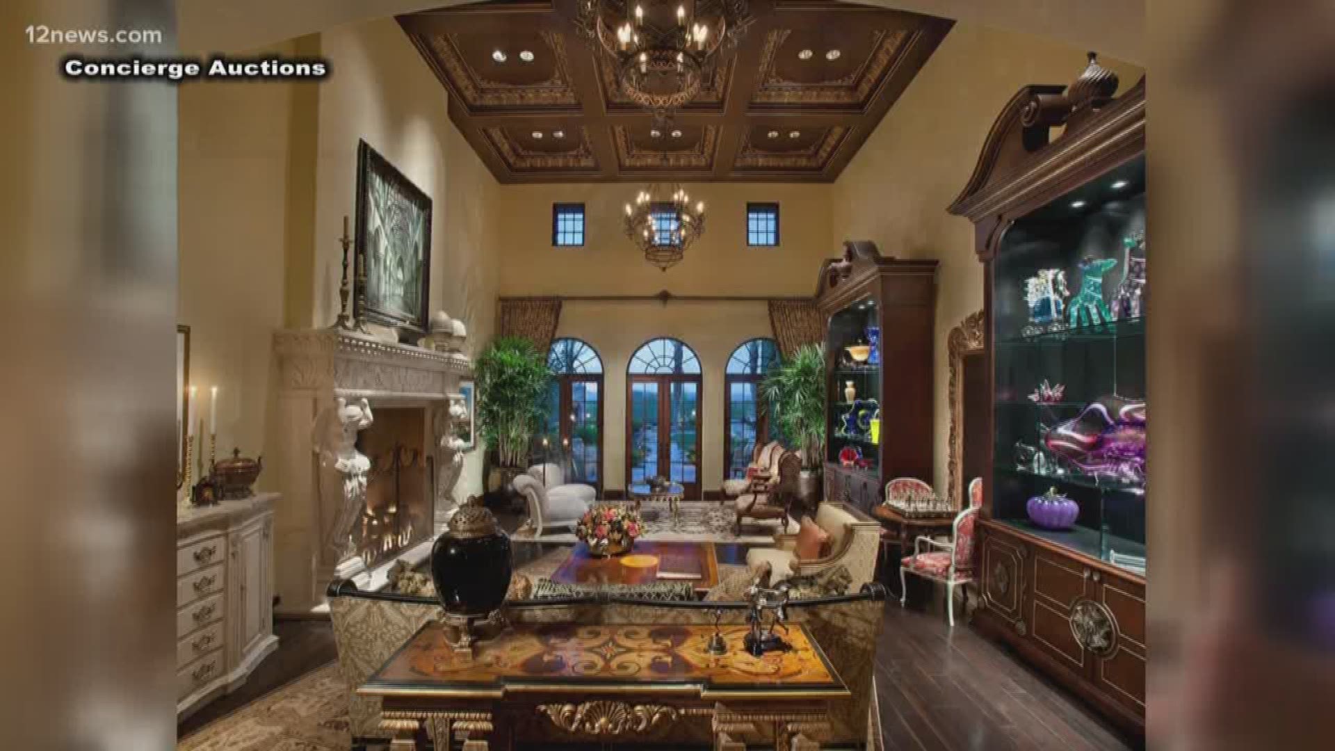 Randy Johnson is putting his $25 million mansion up for auction