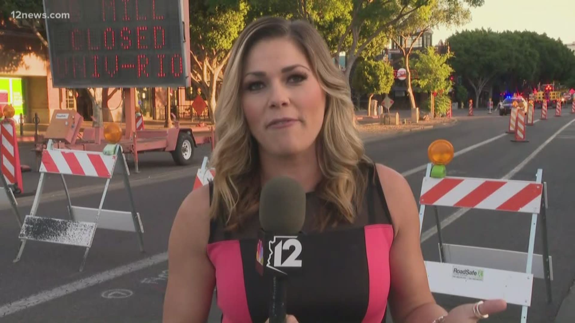 Rachel Cole tells us what traffic delays to expect as construction begins for the streetcar project near Mill Avenue in Tempe.