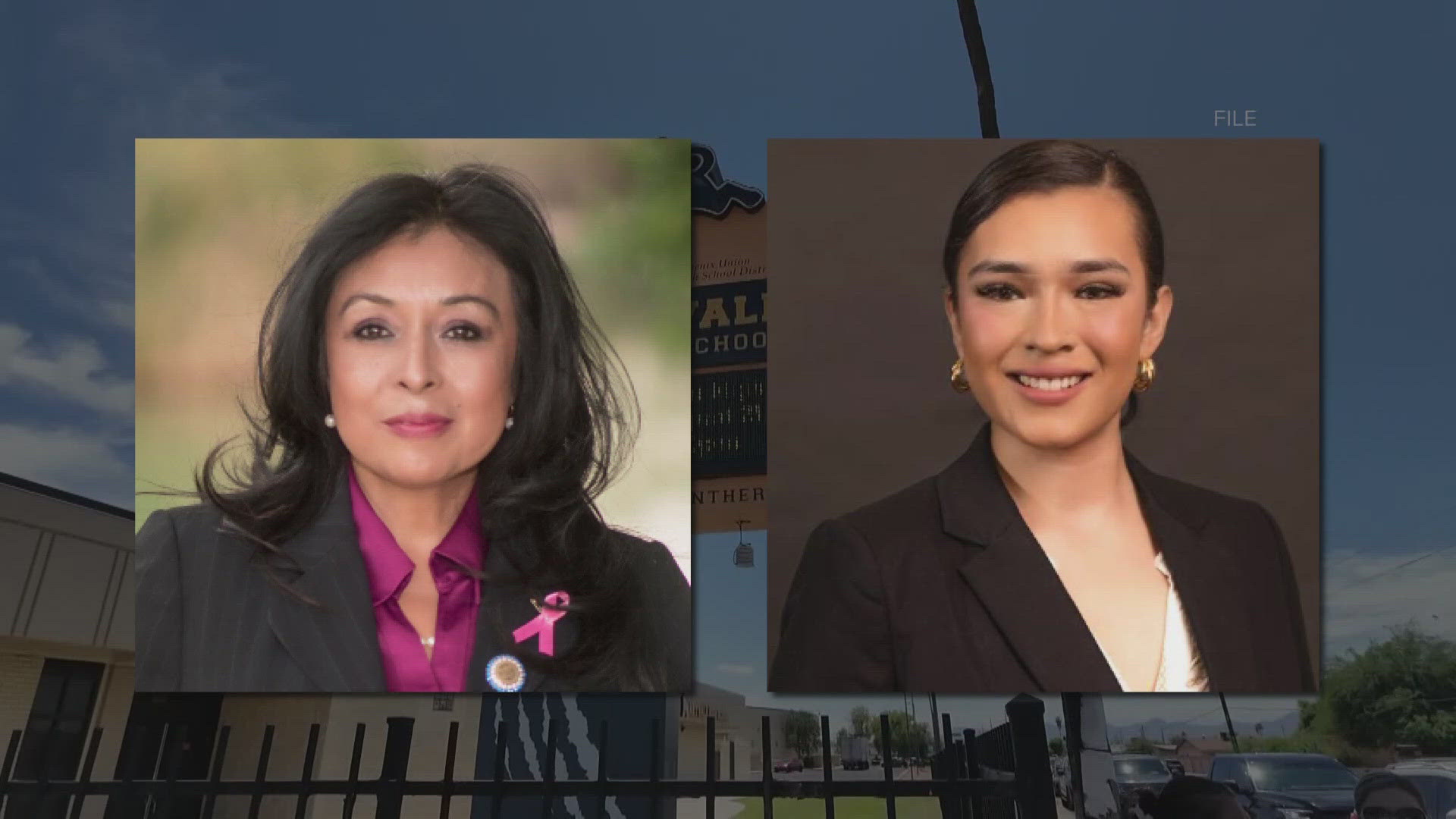 The school district says the Arizona lawmaker caused a 'disruption' by trying to test out Maryvale's weapon detectors.