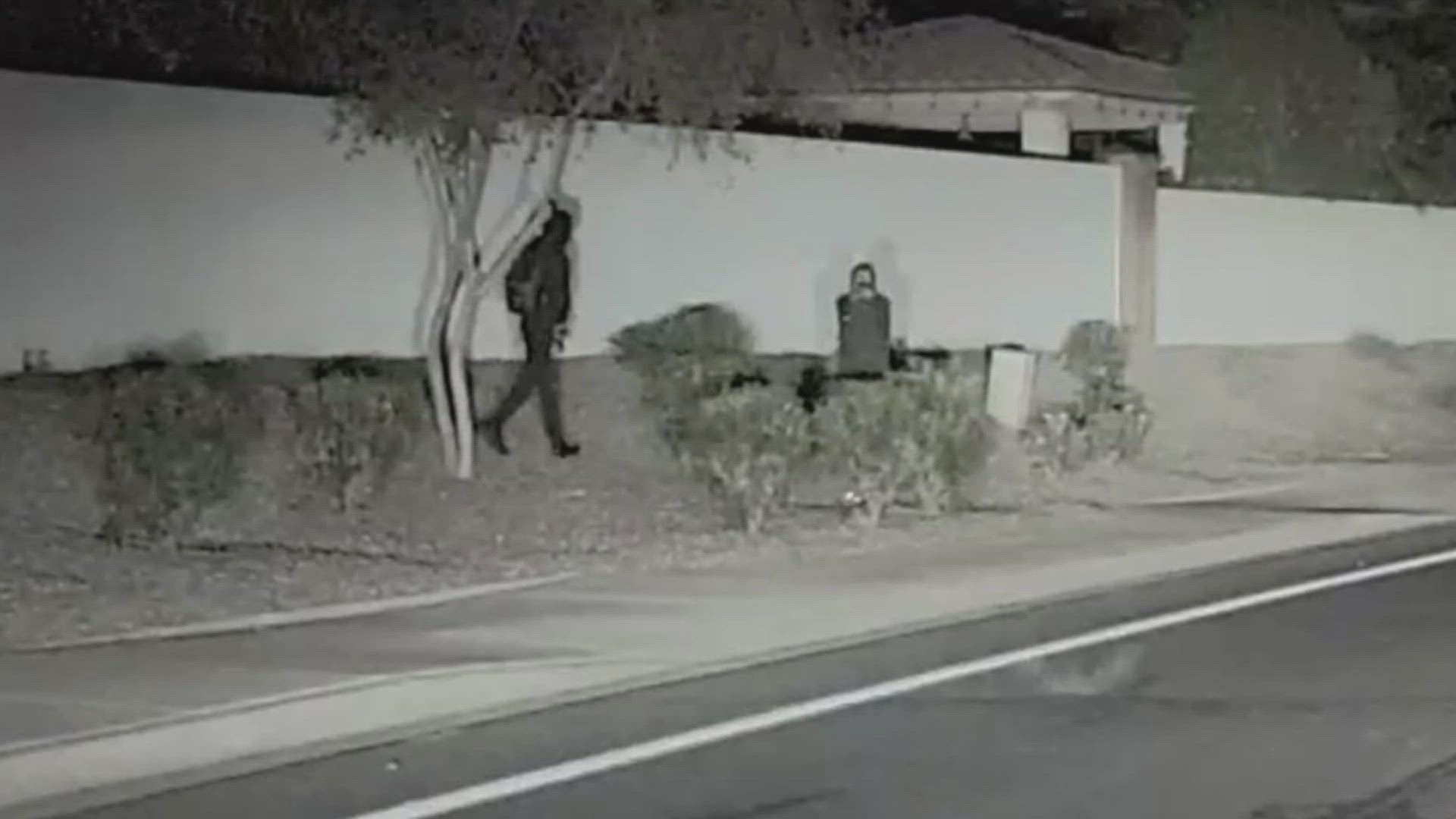 The man went for a walk to retrace his steps when he discovered the gun, ditched by the suspects, about 250 feet from the shooting scene. 