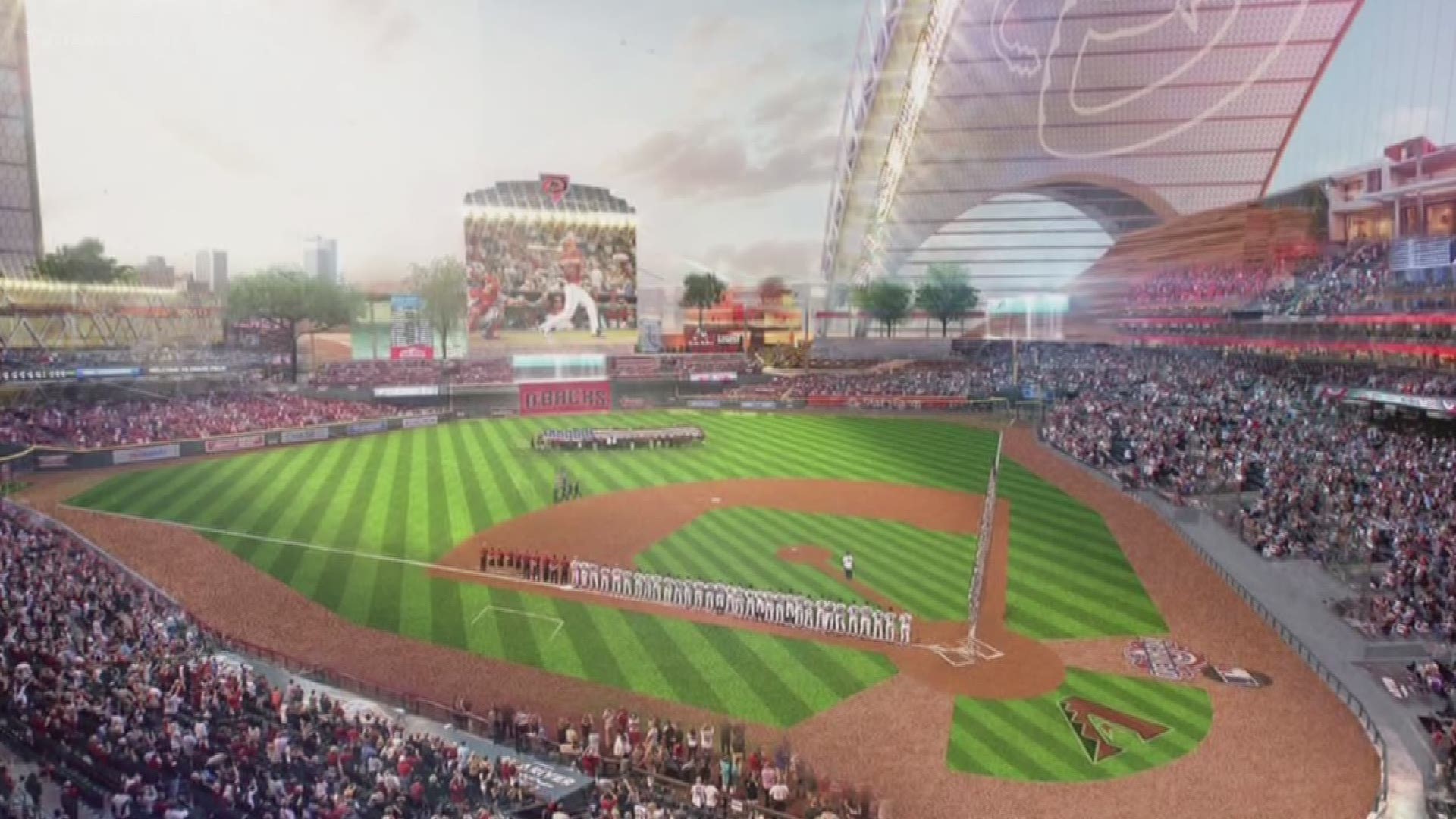 Talks of moving Chase Field have been going on for years and the rumors really picked up when mock ups for a new stadium were revealed online. But, Team 12's Chierstin Susel says, not so fast.
