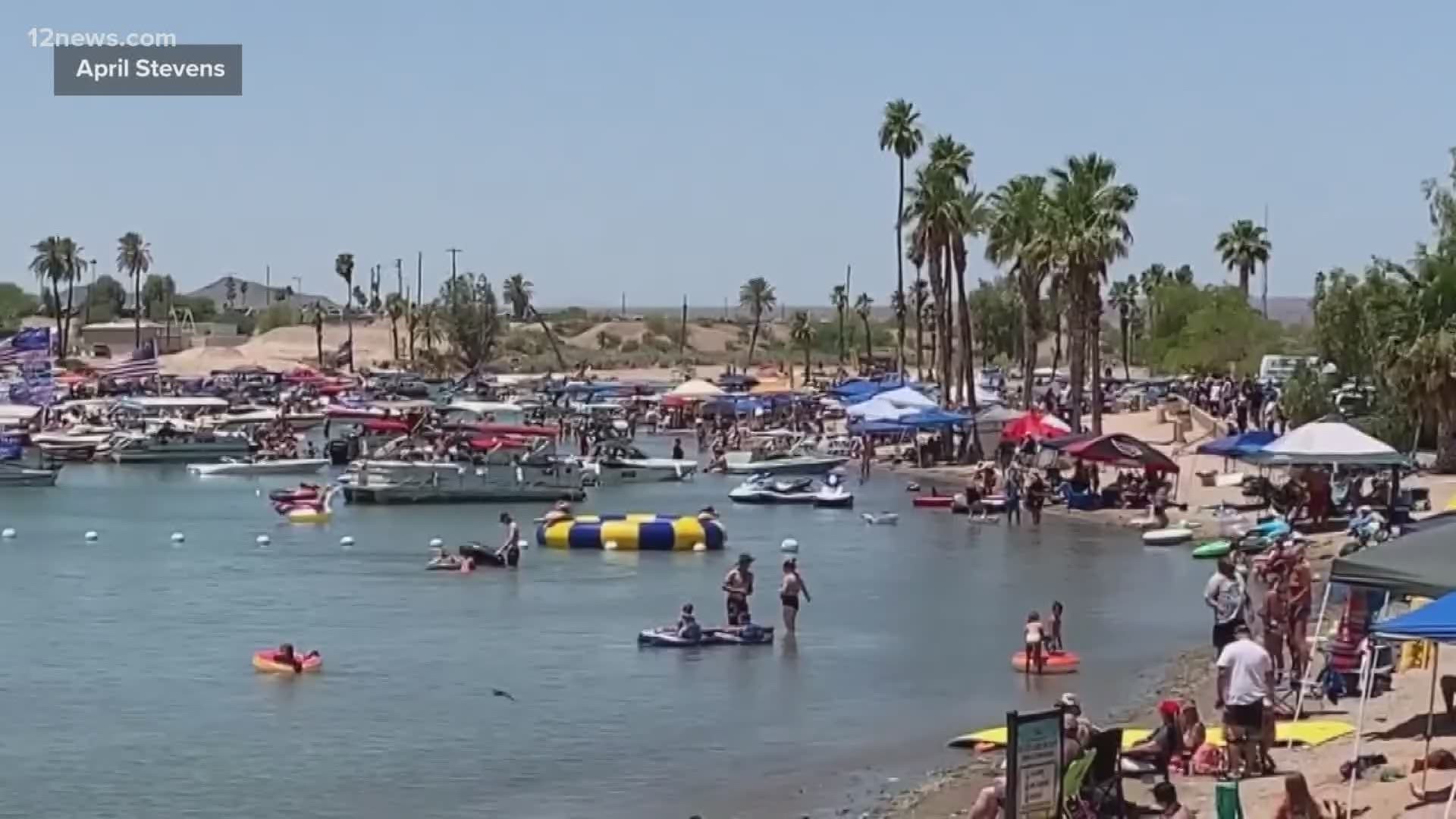 One tourism leader in Lake Havasu said this was one of the busiest Memorial Day weekends he's seen.