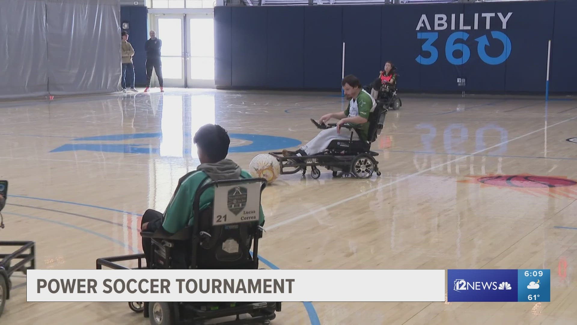 A power soccer tournament is being held at Ability360 in Phoenix some of the best players and teams in the nation. 12News got a look at the action.