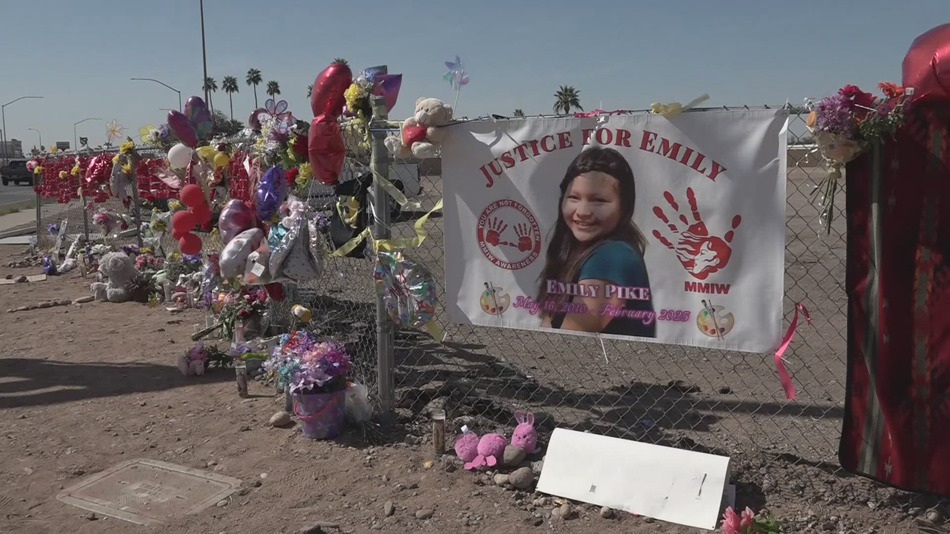 Emily Pike's body was found in February, and so far, there have been no arrests made in her death.