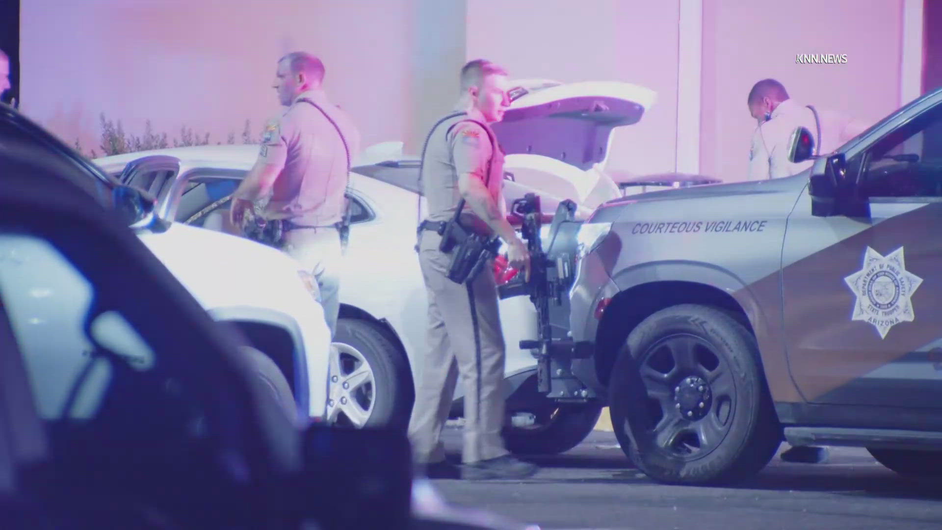 Police arrested six people in Scottsdale after a shots fired call at a house party; a hand gun was found in their vehicle.