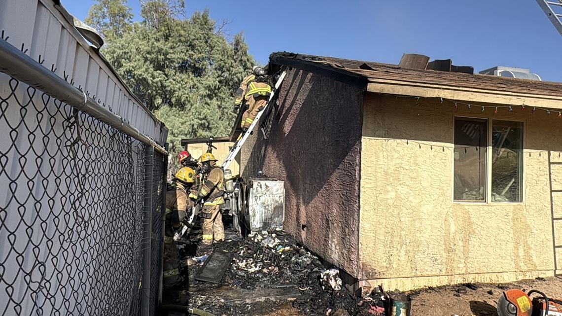 4 dogs rescued from south Phoenix house fire