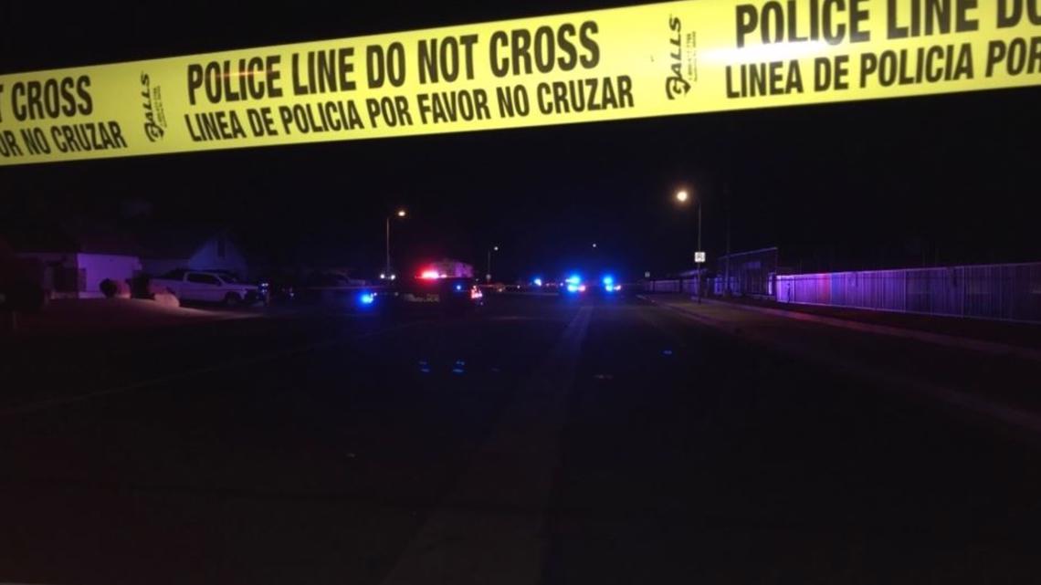 Pria ditemukan tergeletak di jalan Peoria dengan luka tembak meninggal