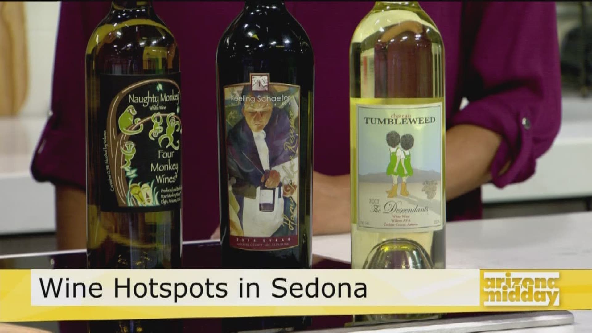 The wine scene is growing in Sedona, and Lauren and Johnathan Maldonado from Art of Wine are here to tell us all about it.