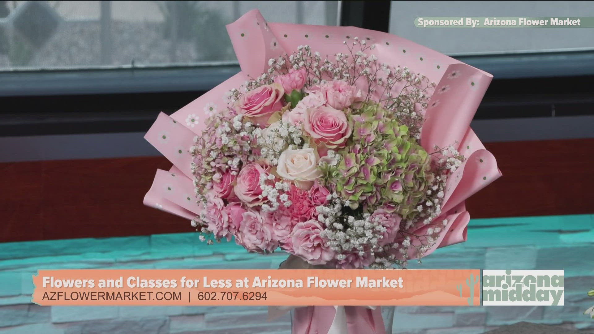 Find beautiful bouquets, plants, tools and more at Arizona Flower Market - plus, sign up for classes to make arrangements for your home