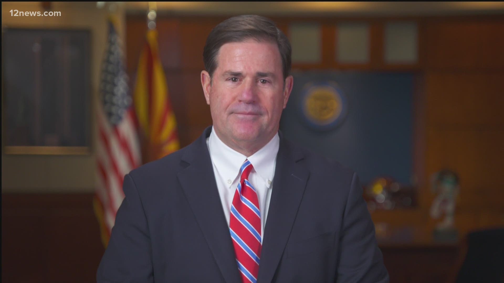 Gov. Doug Ducey was defiant in his handling of the pandemic. Arizona's top education says he's ignoring the impact COVID-19 is having on schools.