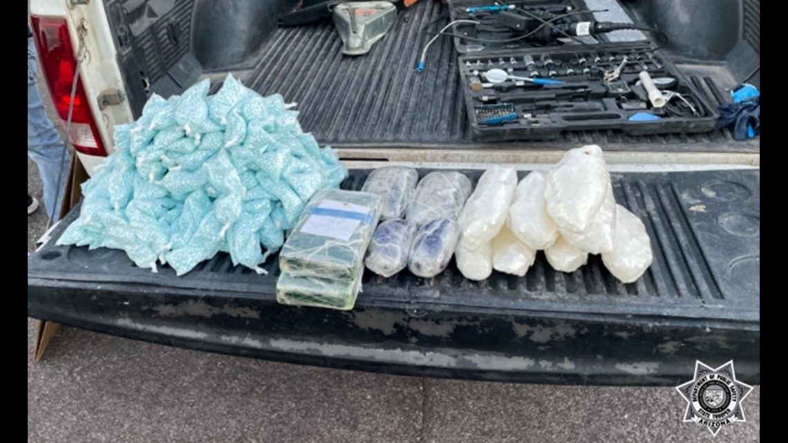 Pria New River ditangkap setelah patung fentanyl senilai ,7 juta di I-10