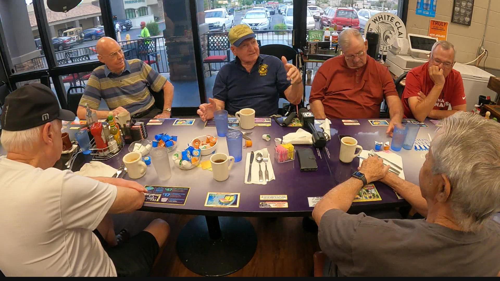 Wednesday's Republican gubernatorial debate devolved into an argumentative mess. Voters at the Moon Valley diner weighed in on what matters to them.