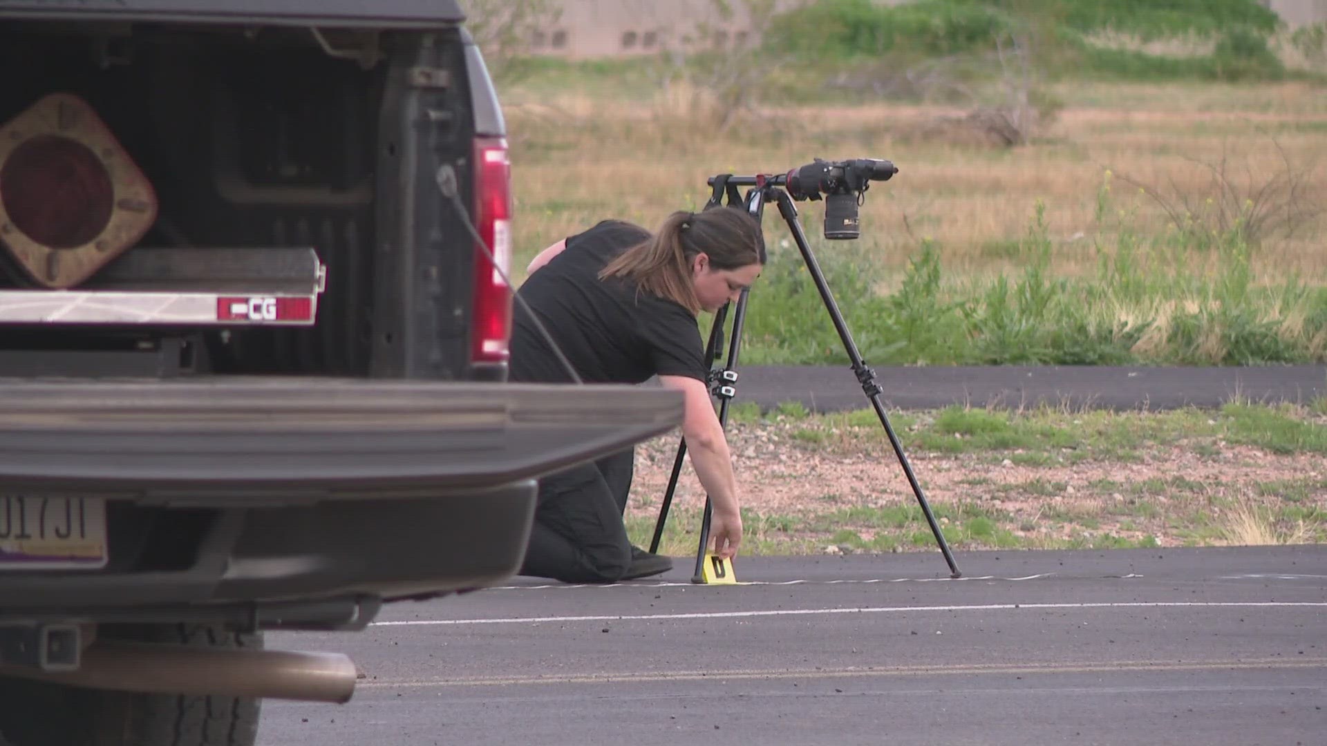 The officer was not involved in the crash and has been cooperative, according to the sheriff's office.