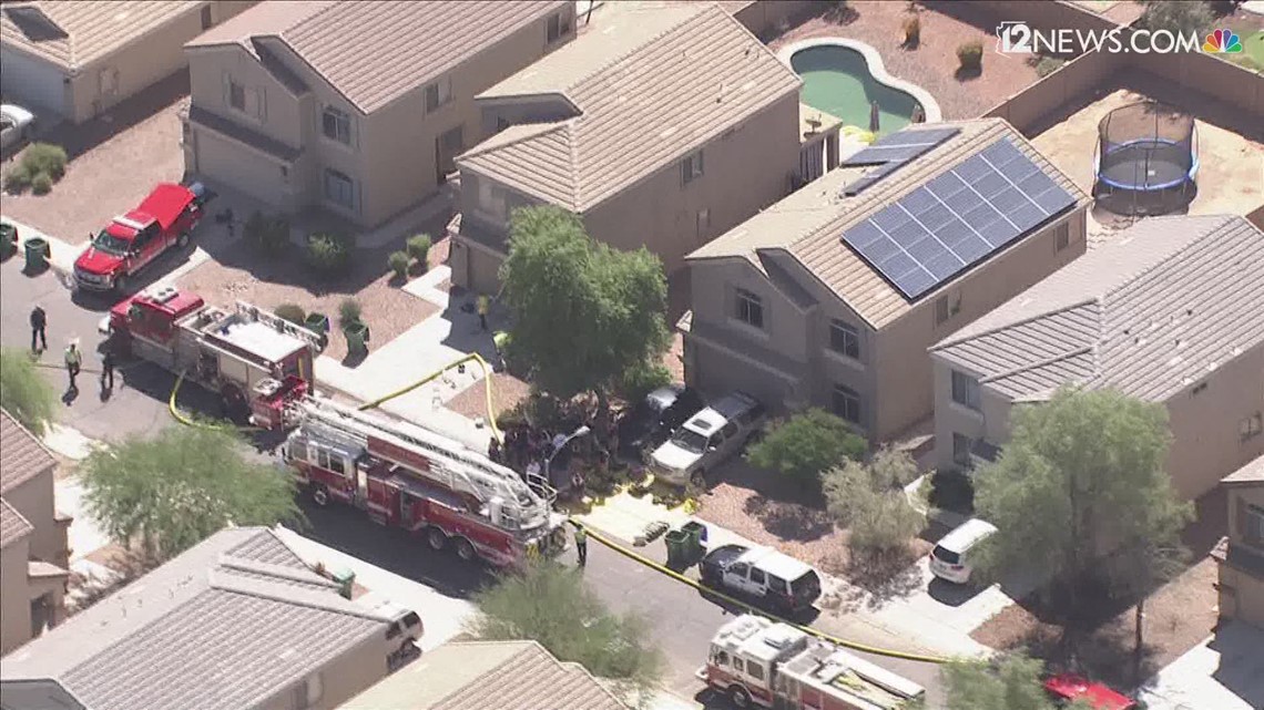 Maricopa house fire