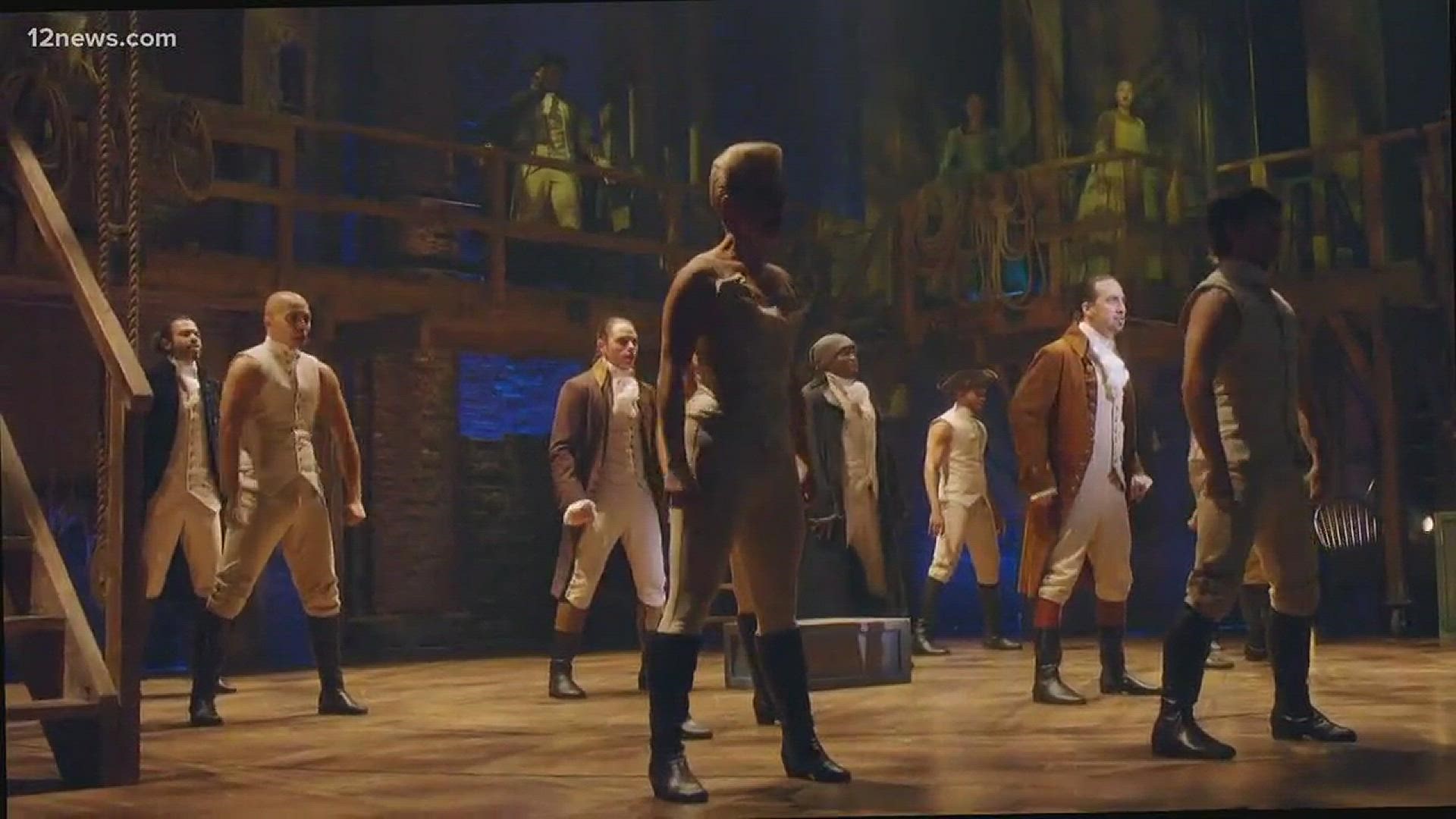 ASU Gammage announced a digital lottery for "Hamilton" tickets for patrons who enter for a chance to win using the "Hamilton" app.