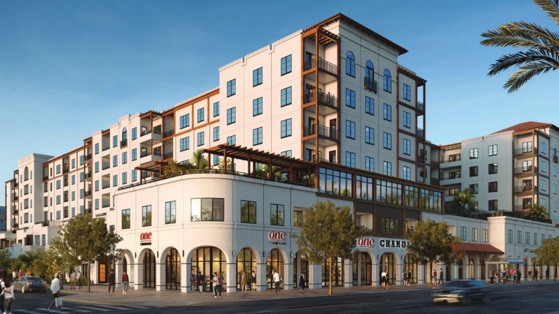 Chandler reviews 7-story buiding proposed for downtown area - Vimarsana News