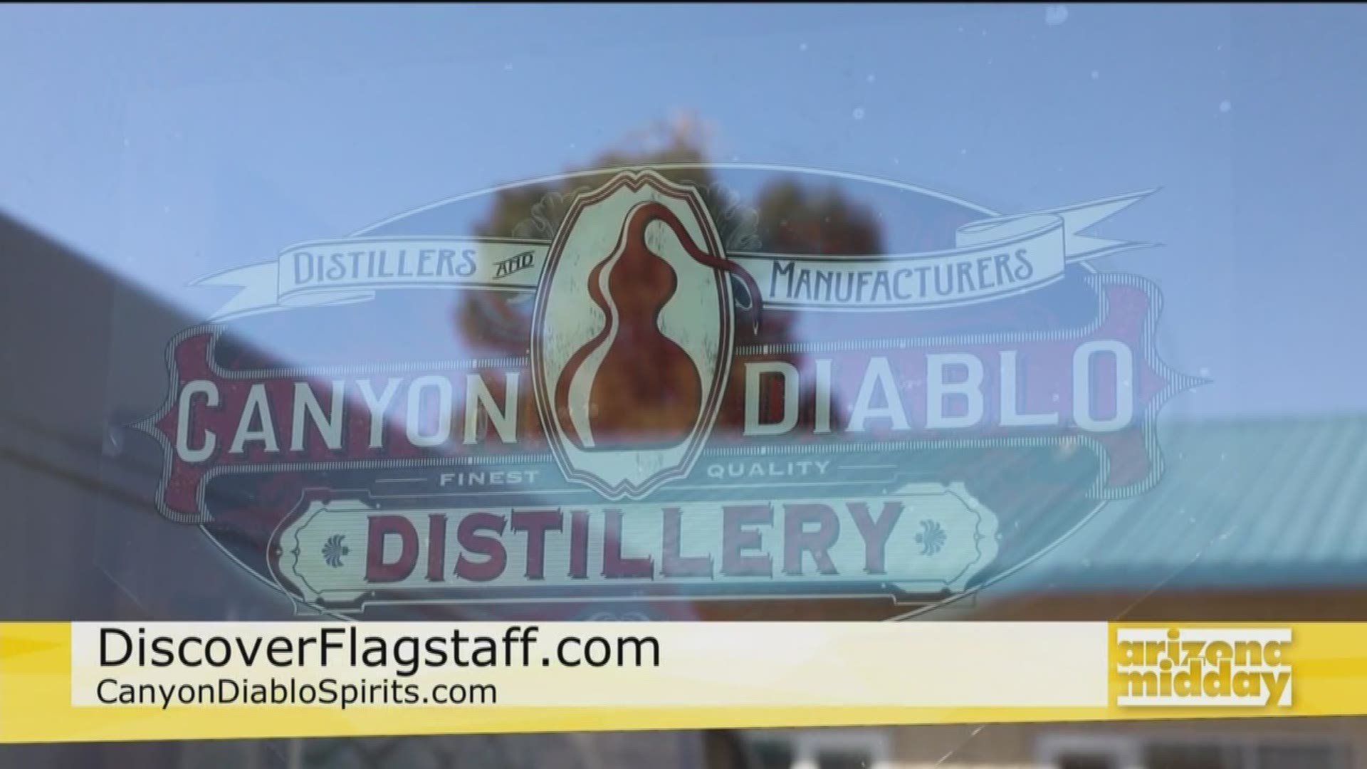Joe Pendergast with Canyon Diablo Distillery shows us the local-made spirits and gives us an Arizona history lesson.