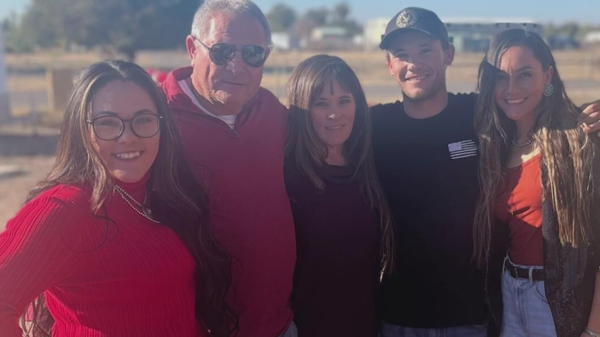 On Valentine's Day, a crash in Pinal Co., Arizona, nearly killed Steve Sherwood's wife & son. 12News spoke with him and learned how you can help the family.