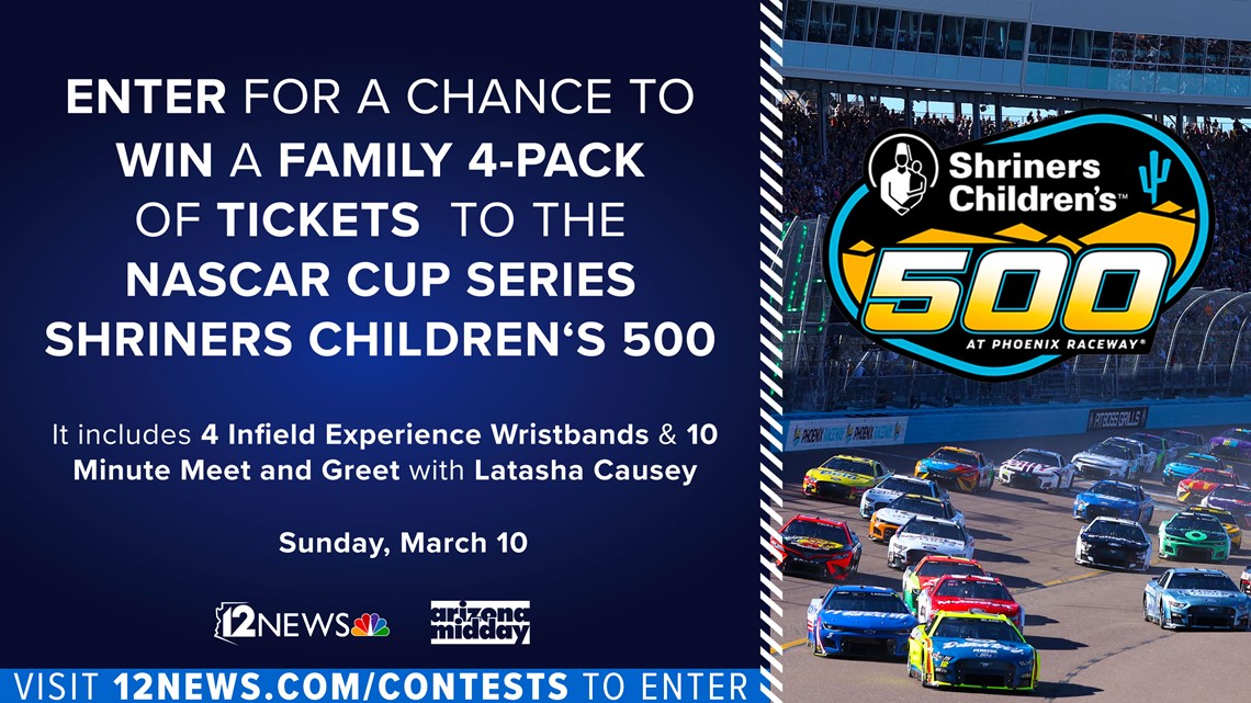 Win tickets to the Shriners Children's 500